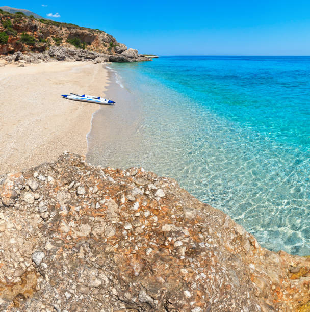 istock Drymades beach view, Albania. 1135744500