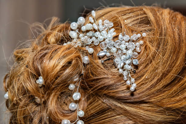 Beautiful wedding handmade hair decorate