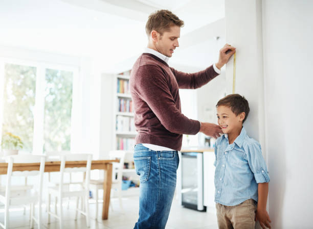 istock He's excited to know his height 1135757070