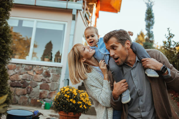 istock Happy little family 1135762621