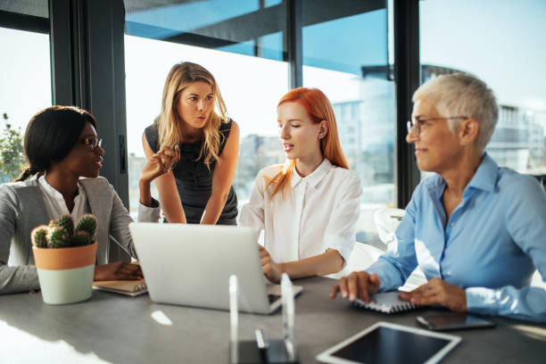 istock Listening carefully to her business idea 1135764152