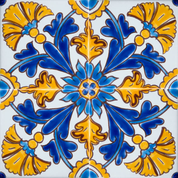 istock Traditional colorful tiles from Malta 1135765921