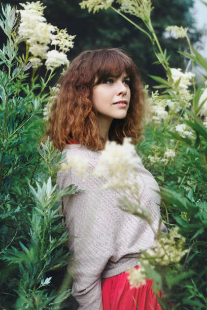 istock Beautiful young woman outdoor. 1135769857