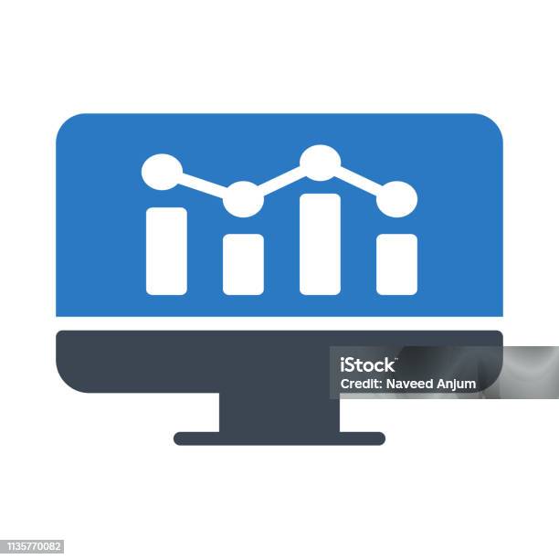 Lcd Graph Stock Illustration - Download Image Now - Abstract, Business ...