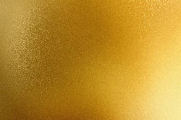 istock Abstract texture background, shiny gold metal wall 1135777126
