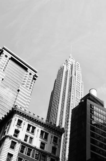 istock Manhattan Skyscrapers from Below, NYC. 1135781127