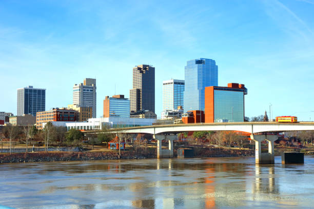 istock Little Rock, Arkansas along the Arkansas River 1135782434