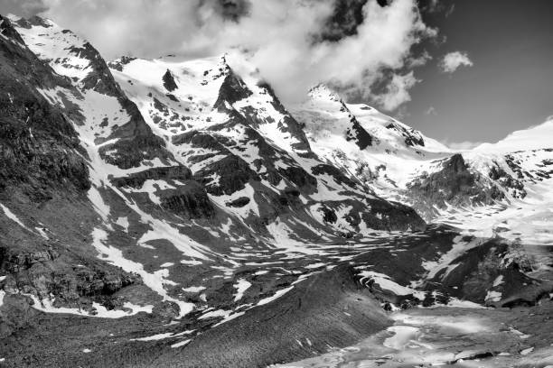 istock European Alps high angle Grossglockner mountain range view in Austria. 1135784110