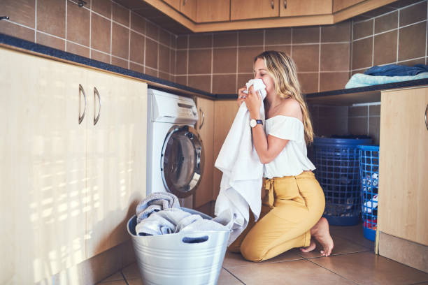 istock The smell of fresh laundry is worth it 1135785693