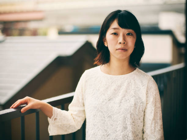 A portrait of a young Japanese woman.