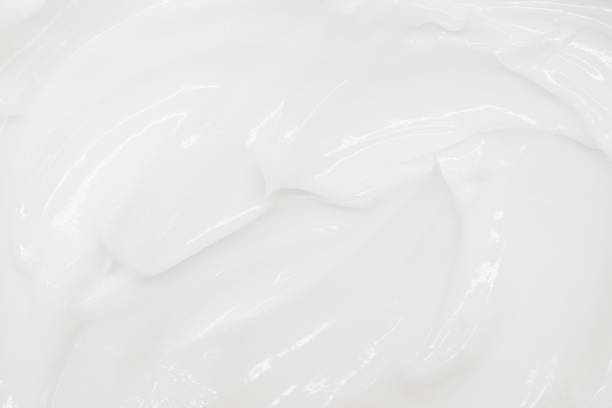 white soft cream texture, organic background - yogurt greek culture milk healthy eating imagens e fotografias de stock