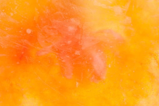 Colored ice texture bubbles and cracles , taken with macro lens.