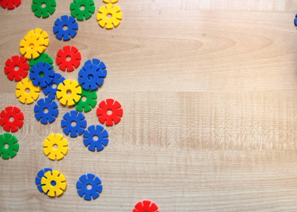 istock Color children's round toy 1135794450