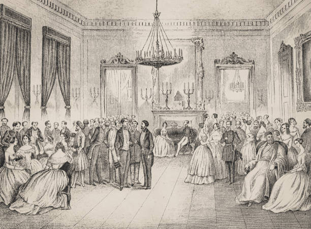 istock A soiree with the ruling prince of Bucharest - Illustration from 1848 1135800382