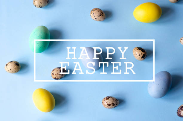 istock Lots of colorful and different sized Easter eggs. 1135805175