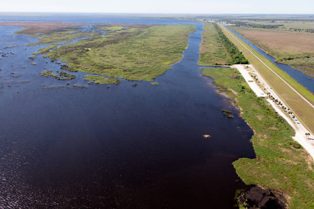 istock Aerial of Lake Okeechobee 1135808533