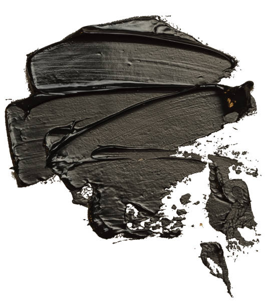istock black oil paint spot isolated on white background 1135809506