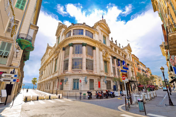 istock Opera house of Nice street view 1135814762