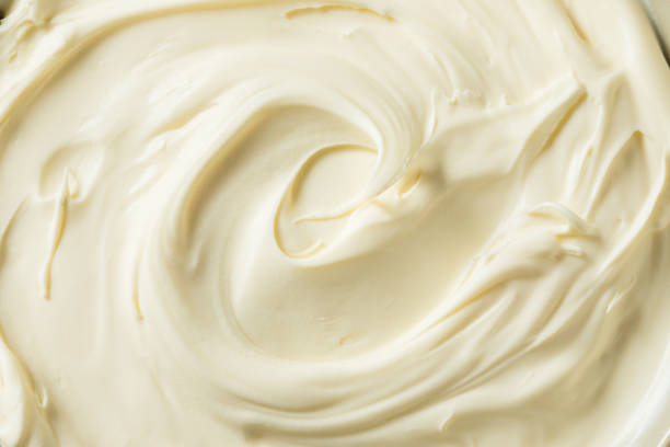istock Creamy Homemade Mascarpone Cheese 1135821686