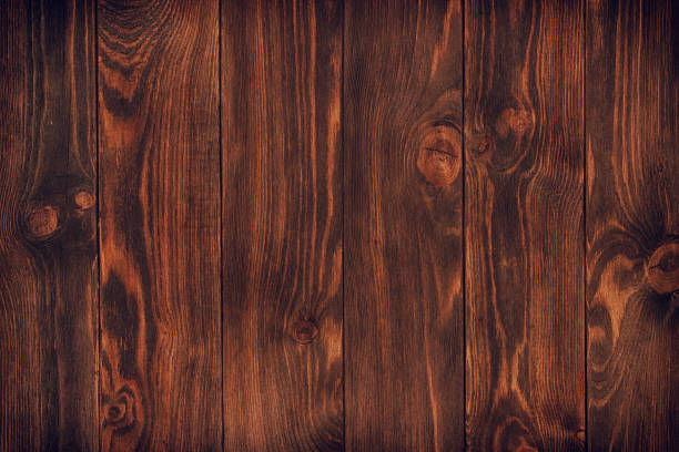 distressed reclaimed wooden floor boards for use as a page background - wood reclaimed abstract dark imagens e fotografias de stock