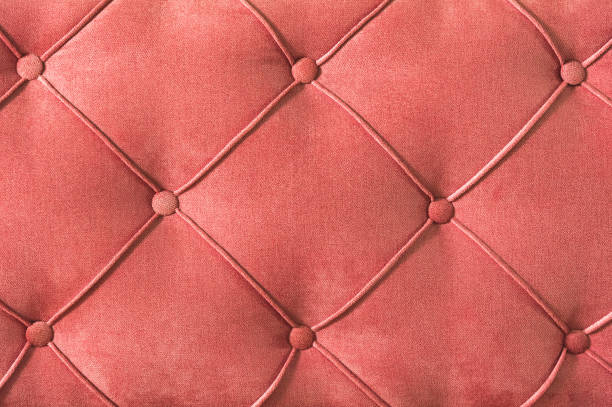 istock Close-up Furniture fittings - backrest upholstered sofa. Abstract texture design 1135823162