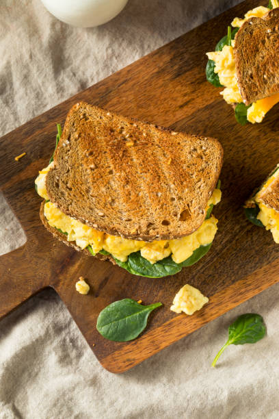 istock Hearty Homemade Egg Breakfast Sandwich 1135825556