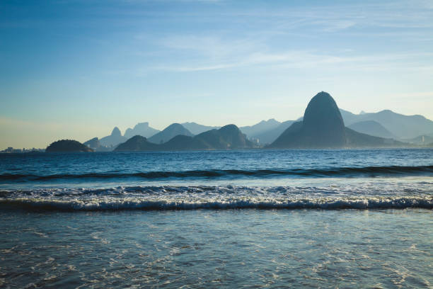 리오 데 자네이로 산맥 - niteroi corcovado rio de janeiro tropical climate 뉴스 사진 이미지