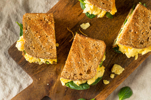 istock Hearty Homemade Egg Breakfast Sandwich 1135826717