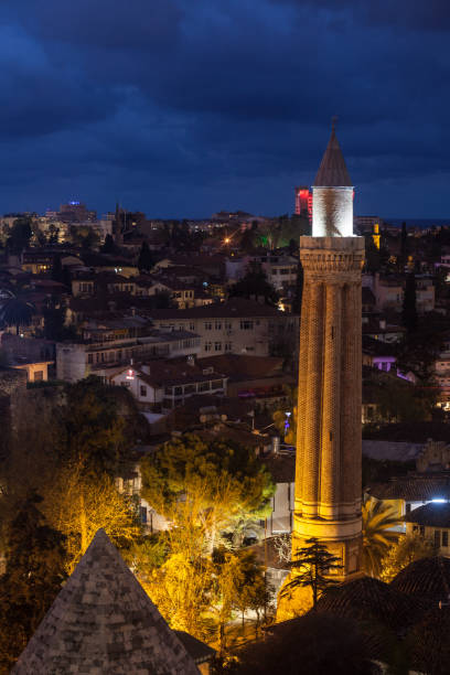 istock Cityscape Of Antalya At Night 1135829518