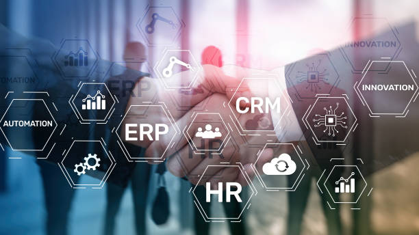 istock ERP, Business innovation concept on blurred background. 1135832616