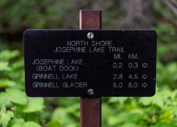 istock Josephine Lake Trail Sign 1135834169