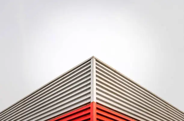 Photo of Triangular Abstract Architecture