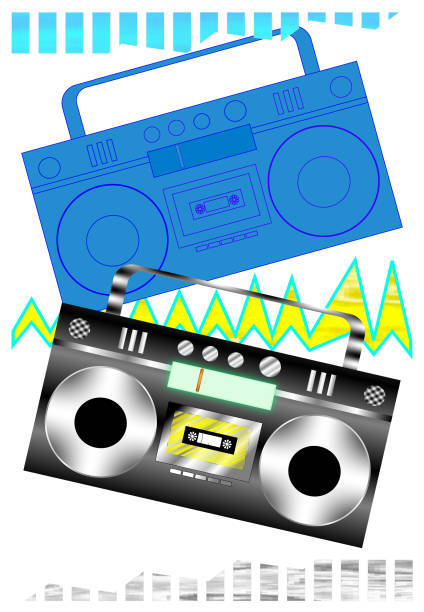 istock HIP HOP LIFE VER2 BOOMBOX 1135839364