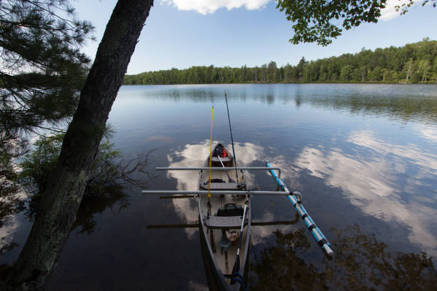istock Canoe in Hiawatha National Forest 1135842281