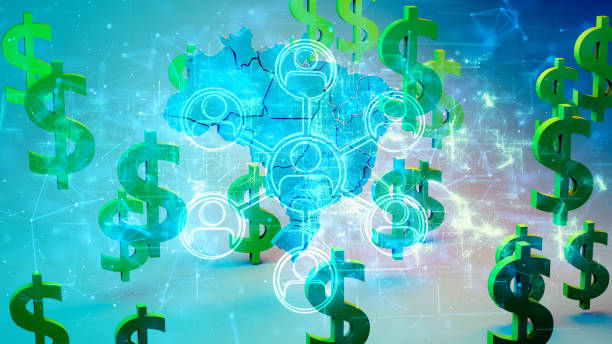 istock 3D brazil Map With Dollar Sign Around It 1135848643