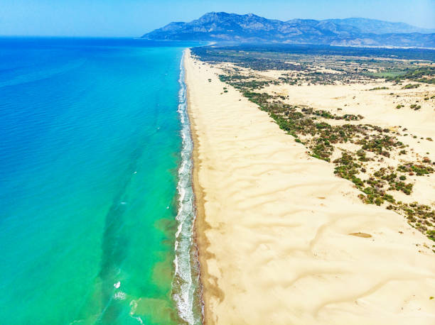 istock Aerial View of Patara Beach 1135858120