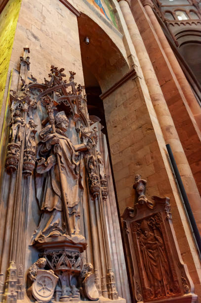 Mainz cathedral at Mainz, Germany Mainz, Germany church hessen religion wiesbaden stock pictures, royalty-free photos & images