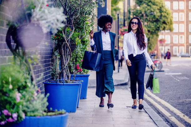 istock Cheerful Conversation and Shopping with Bestie 1135876768