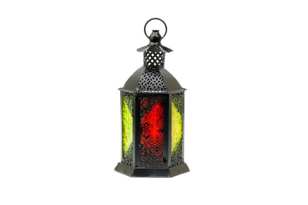 istock Ramadan lantern or Arabic decoration lamp isolated on white backgroun 1135878986