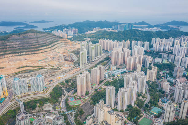 istock Residential buildings in Hong Kong 1135882913