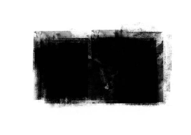 istock Black color graphic patches graphic brush strokes design effect element for background 1135893790