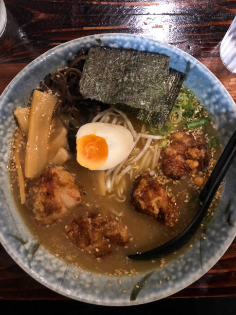 istock Karaage chicken ramen 1135900946
