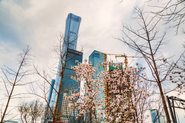 istock Spring city buildings 1135905428