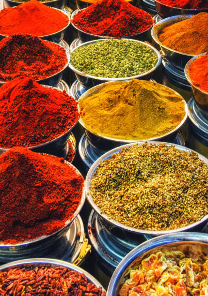 Traditional spices market
