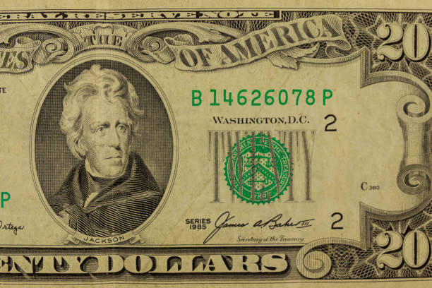 istock Macro shot of twenty dollar bill 1135909040