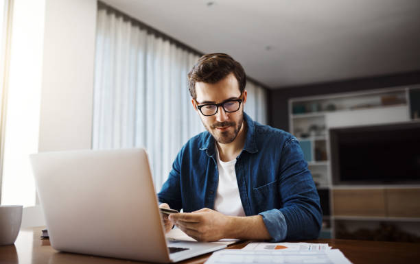 istock He's doing some financial planning for his business 1135911879