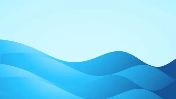 Vector illustration of Abstract Fluid and wave Background