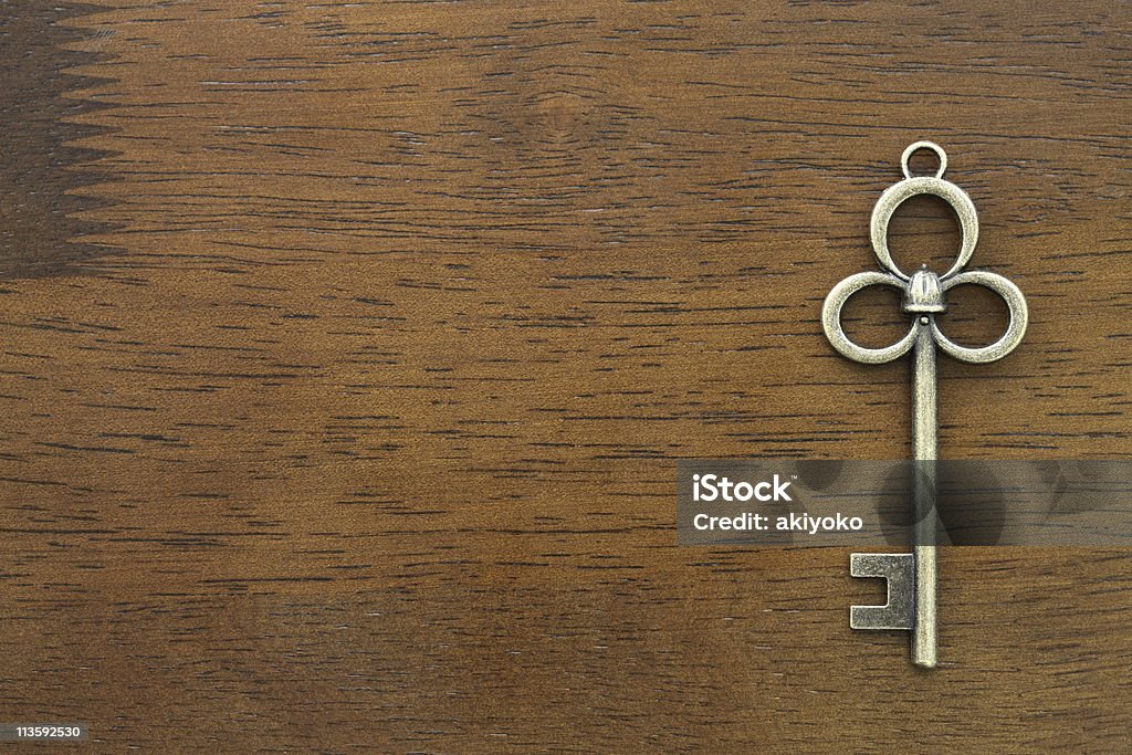 Old key  Aging Process Stock Photo