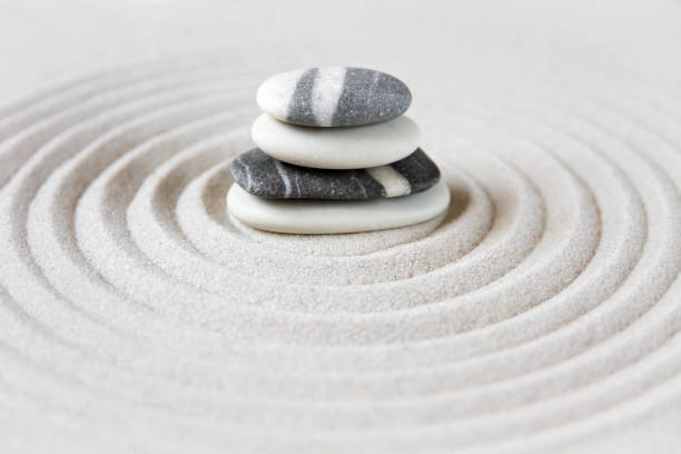 istock Zen japanese garden background 1135930962