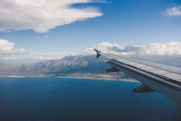 istock Landing to Crete island, Greece 1135934351